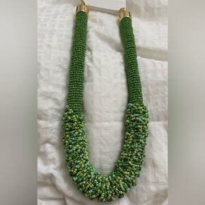 Green Beaded Necklace
